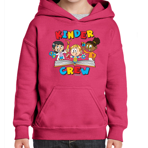 Kinder Crew Kids:  Gildan Hoodie