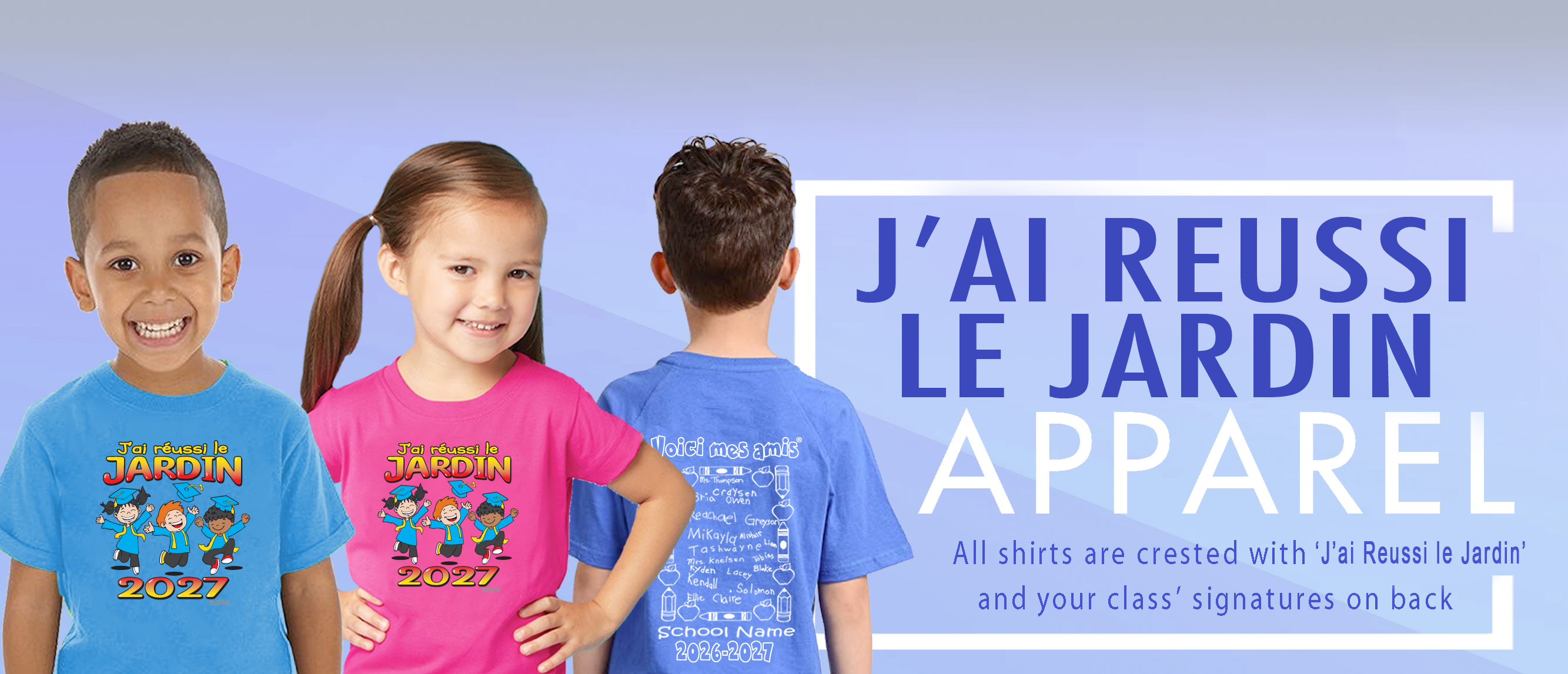 J'ai reussi le jardin