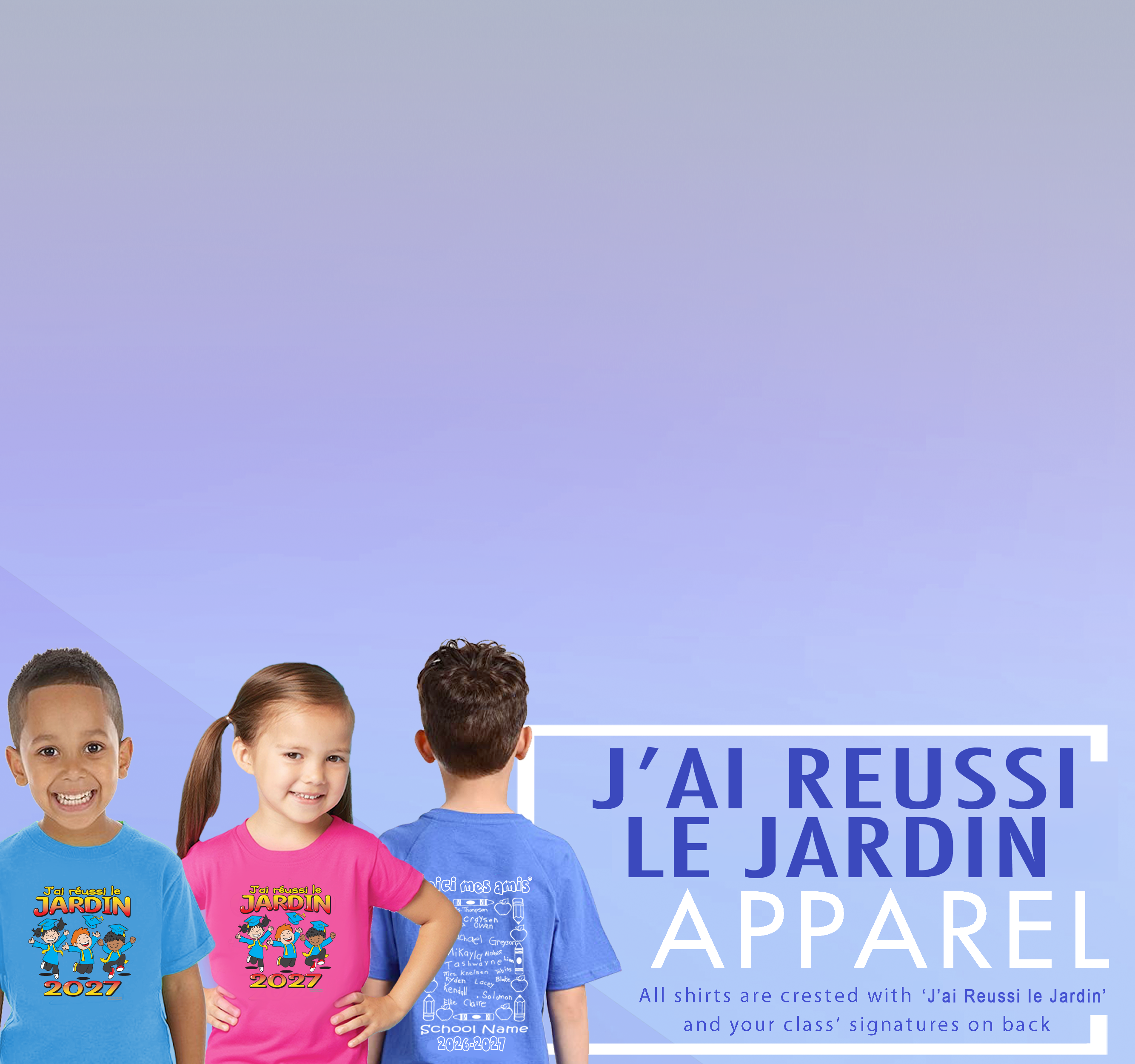 J'ai reussi le jardin