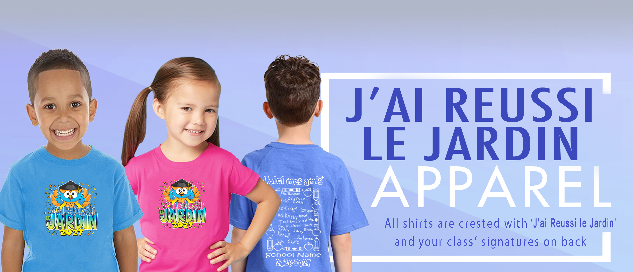 J'ai reussi le jardin