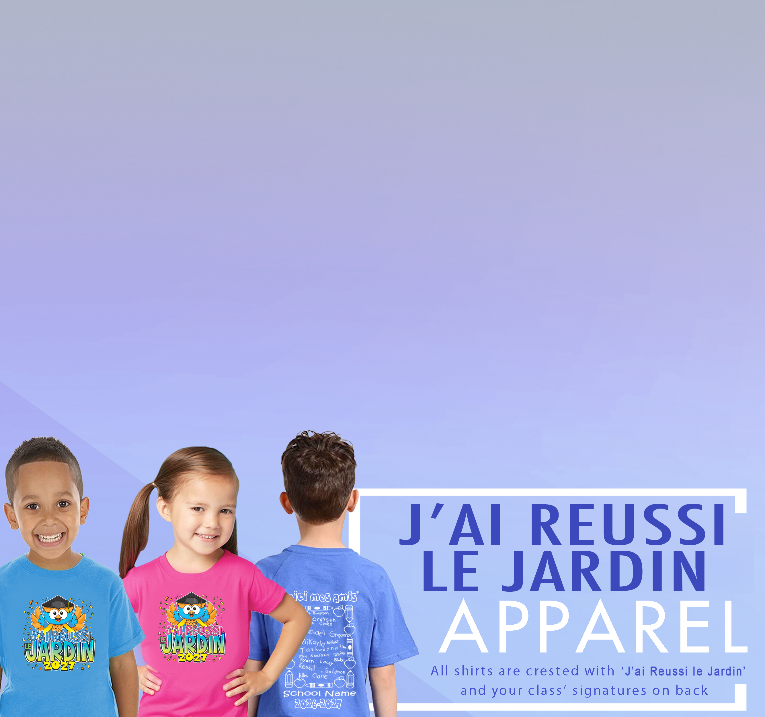 J'ai reussi le jardin