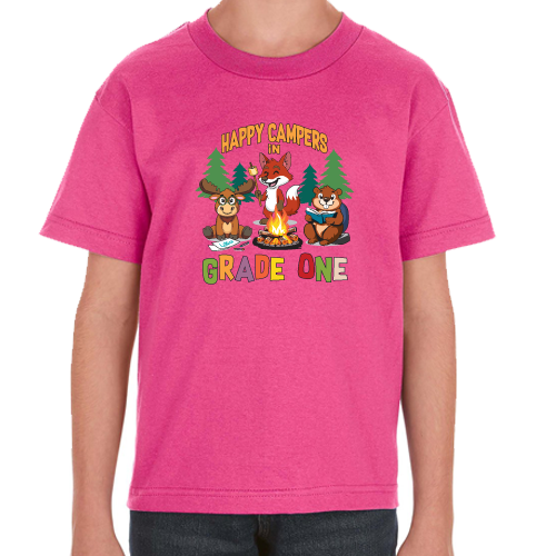 Grade One Happy Campers: Tee