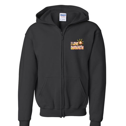 Love Kinder Staff Fullzip Hoodie: