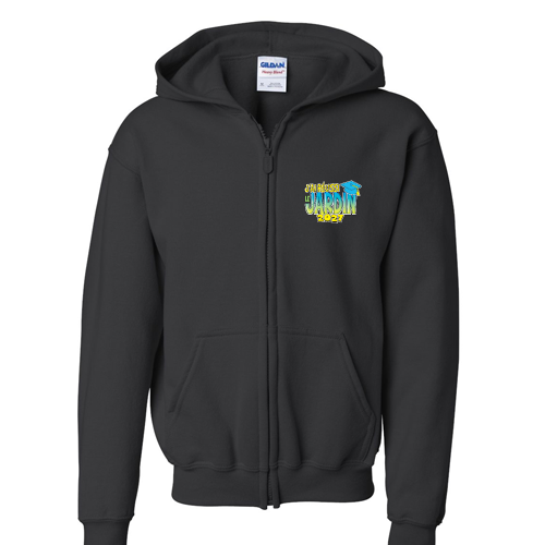 J'ai Reussi le Jardin (Owl) Staff Fullzip Hoodie: