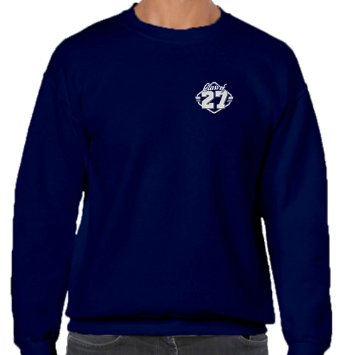 2027 Varsity Logo-  Crewneck Sweatshirt: