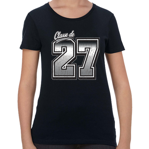 French 2027 Original Logo- ATC Eurospun Ladies Tee: