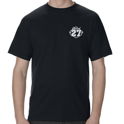 2027 Varsity Logo- Gildan Unisex Tee: