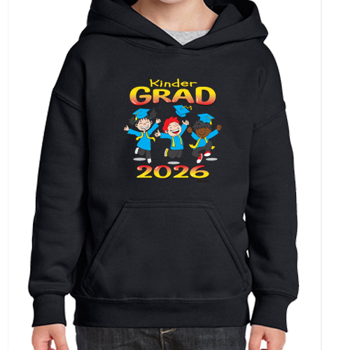 Kinder Grad (Kids): Gildan Hoodie