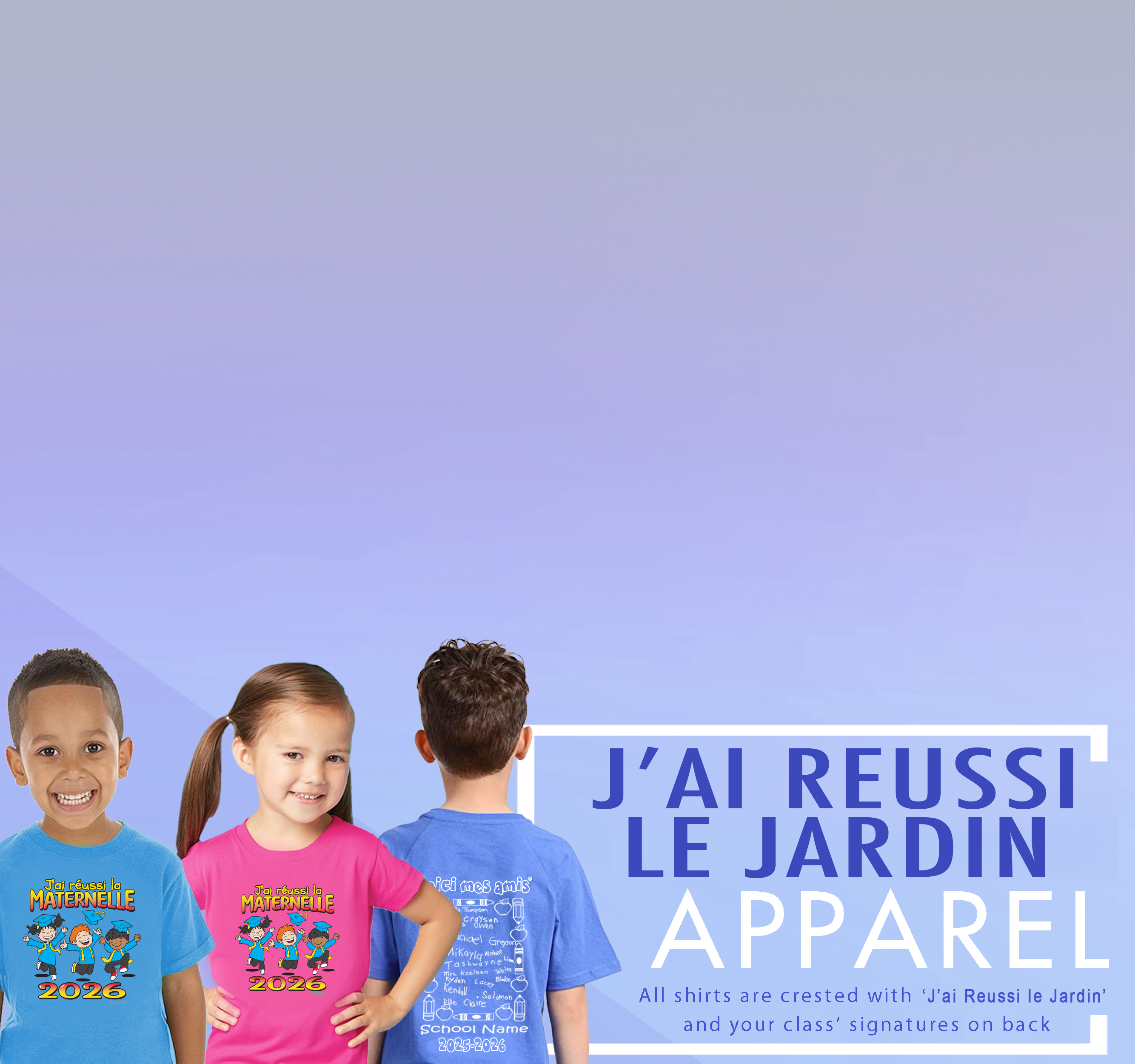 J'ai reussi le jardin