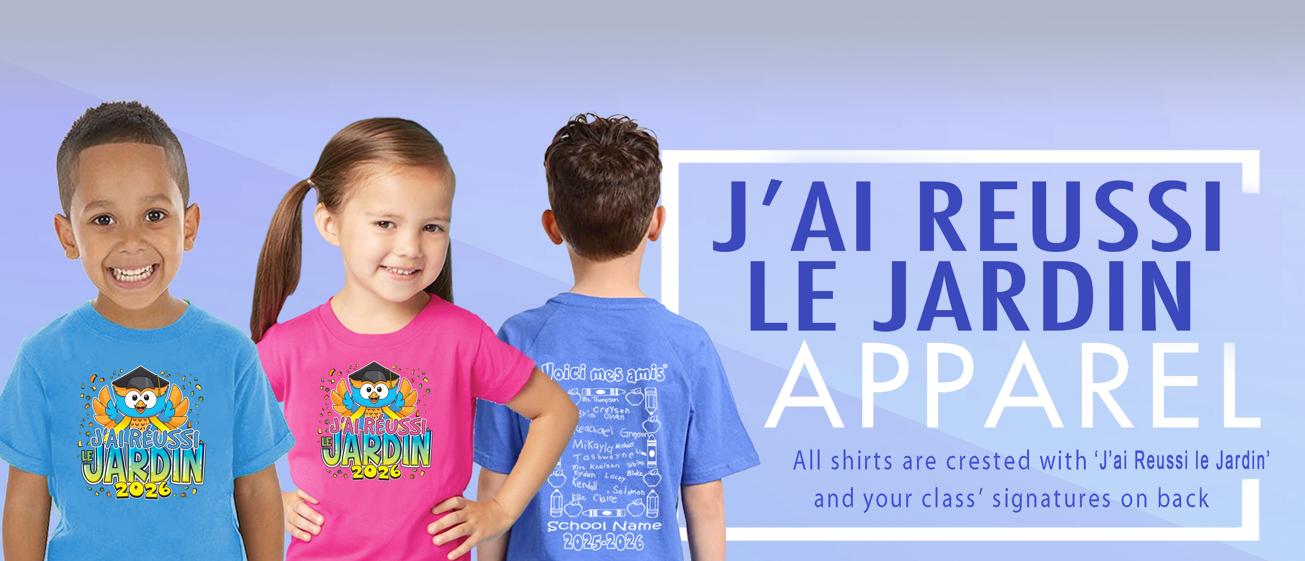 J'ai reussi le jardin