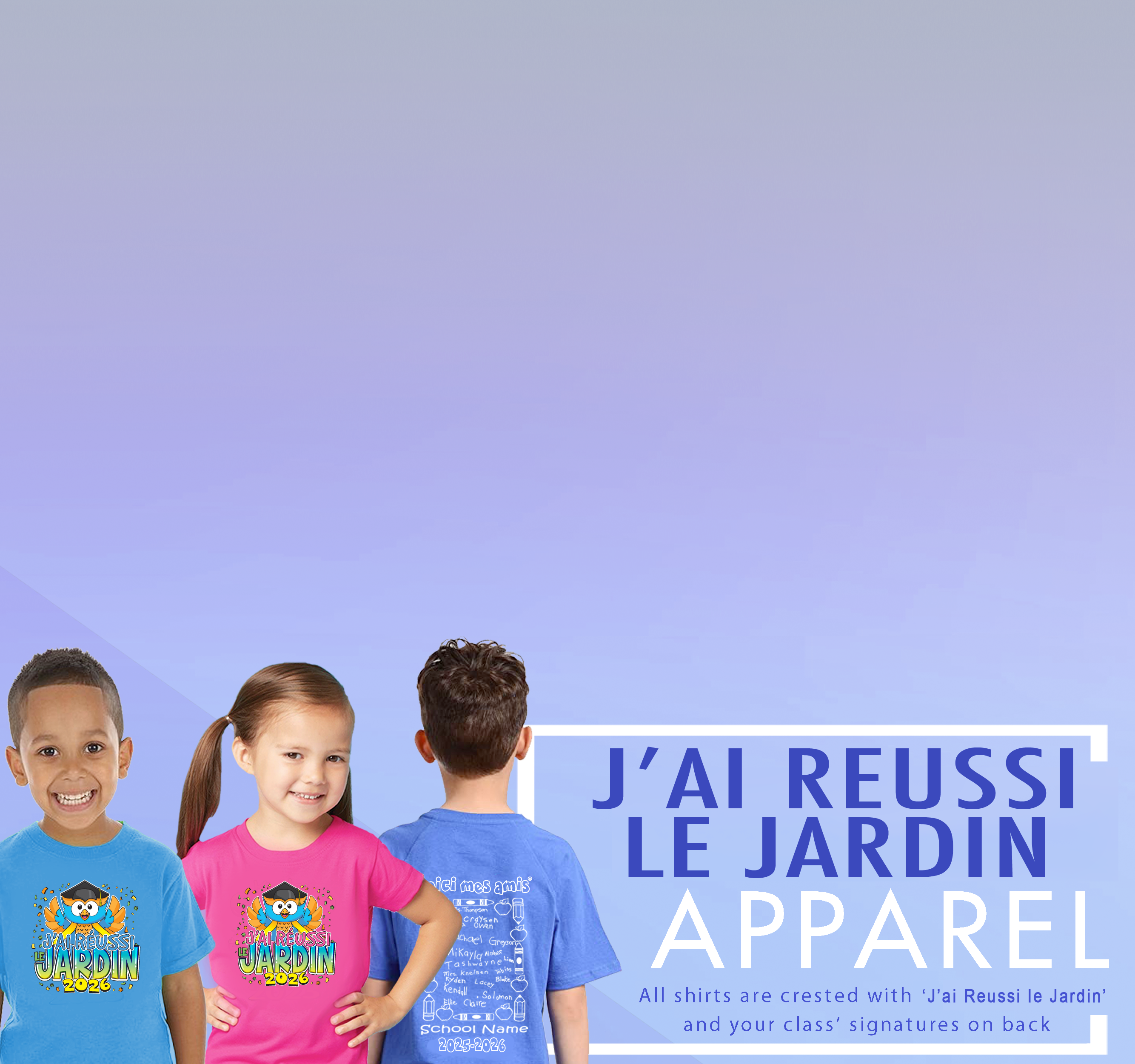 J'ai reussi le jardin